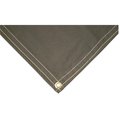 Mauritzon 17.7 ft x 14.6 ft 2.6 Tarp, Olive Drab, Flame Retardant Canvas FRC810